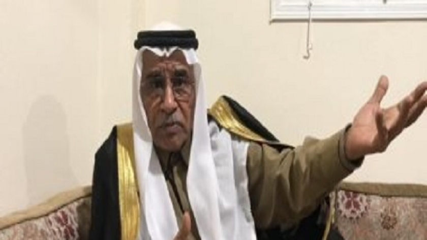 الشيخ عبد الله جهامة رئيس جمعية مجاهدي سيناء