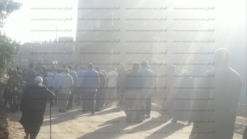 جنازة جدة محمد راجح بقرية بروي
