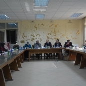 صورة اجتماع مجلس كلية التربية النوعية بجامعة الفيوم