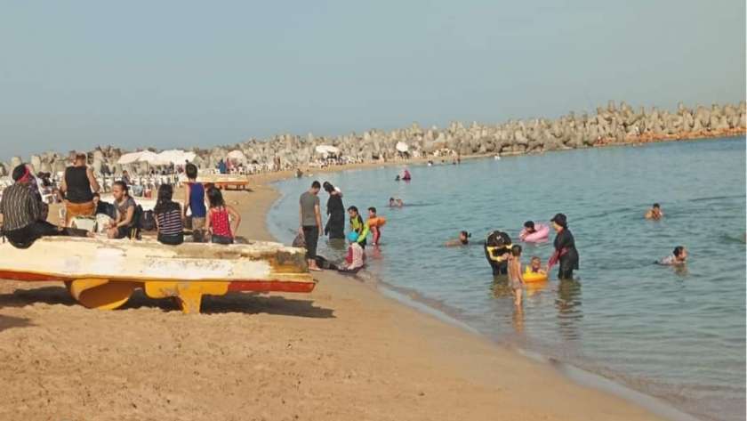 شواطئ الإسكندرية خلال الجمعة الأخيرة من مصيف 2022