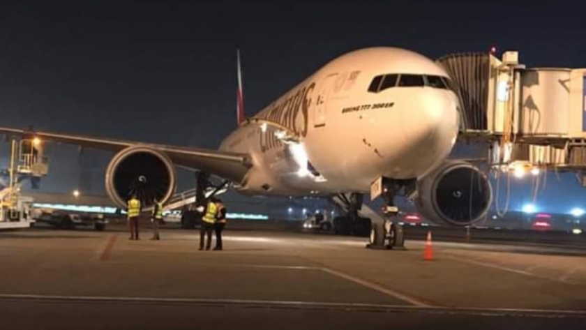 الطائرة الإماراتية الناقلة لـ"لقاح كورونا" الصيني