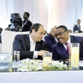 الرئيس اليسي ورئيس الوزراء الإثيوبي.. صورة أرشيفية