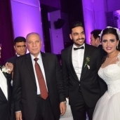 بالصور| ظهور "الزند" في حفل زفاف نجل المستشار أشرف واصل