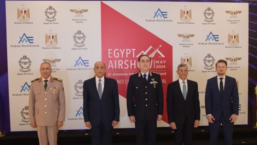 مؤتمر صحفي لمعرض مصر الدولي للطيران