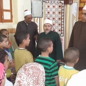 وكيل أوقاف أسيوط يتابع أعمال المدارس القرآنية بالمسجد الجامع