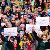 أكراد سوريا فى مظاهرة منددة بالاجتياح التركى لـ«عفرين»