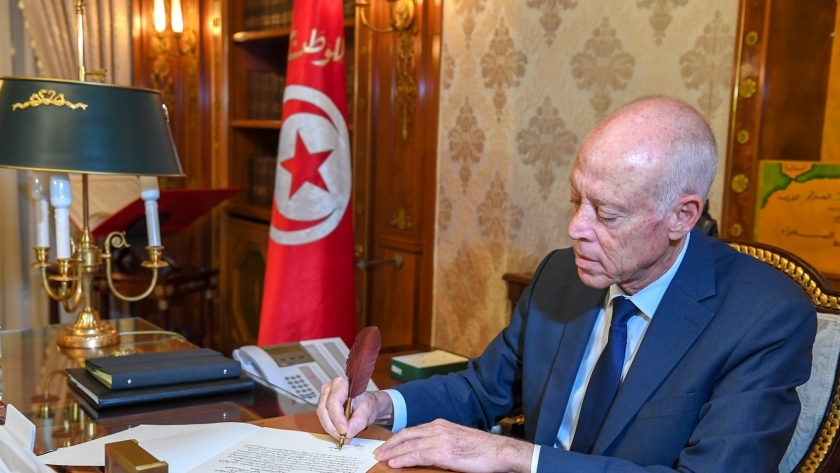 الرئيس التونسي.. قيس سعيد