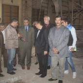 رئيس مدينة دسوق يتفقد ترميم المسجد الدسوقى