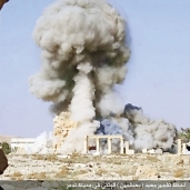 آثار «تدمر» تعرضت للتفجير على أيدى «داعش»