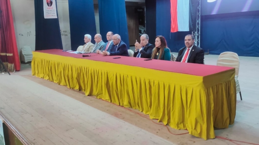مؤتمر حزب الحرية لدعم الرئيس عبد الفتاح السيسي بالقليوبية