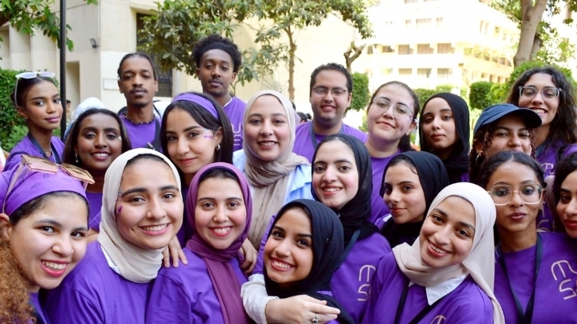 فريق عمل مشروع طلاب اعلام القاهرة