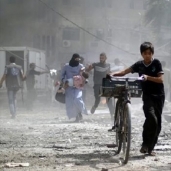 تصاعد الأحداث فى سوريا بسبب الاشتباكات بين المعارضة والقوات الحكومية