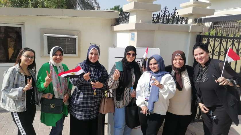 مشاركة المصريات في الانتخابات