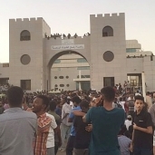 جانب من ساحة الاعتصام في الخرطوم
