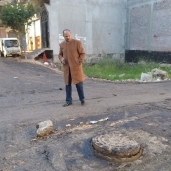 رئيس مدينة مطوبس يتفقد الشوارع