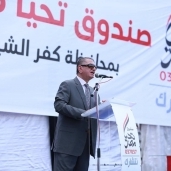 محافظ كفر الشيخ خلال كلمته باحتفالية تحيا مصر