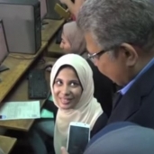 وزير التعليم العالي يتفقد تسجيل رغبات الطلاب بجامعة القاهرة