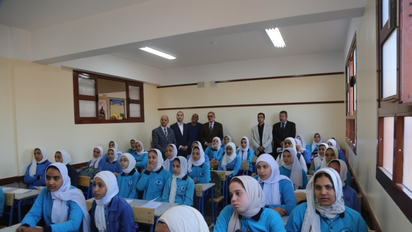 افتتاح مدرسة جديدة في كفر الشيخ