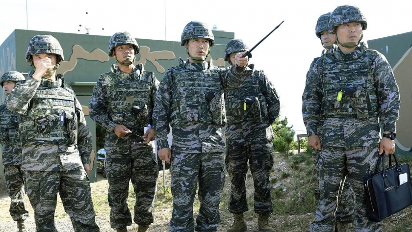 عناصر من الجيش الكوري الجنوبي-صورة أرشيفية