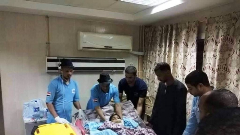 "طفل العجانة" يغادر أسوان للقاهرة لاستكمال العلاج على نفقة وزارة الصحة