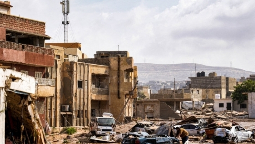 مدينة درنة الليبية بعد إعصار دانيال