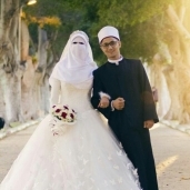 الشيخ خالد بالزى الأزهرى يوم زفافه