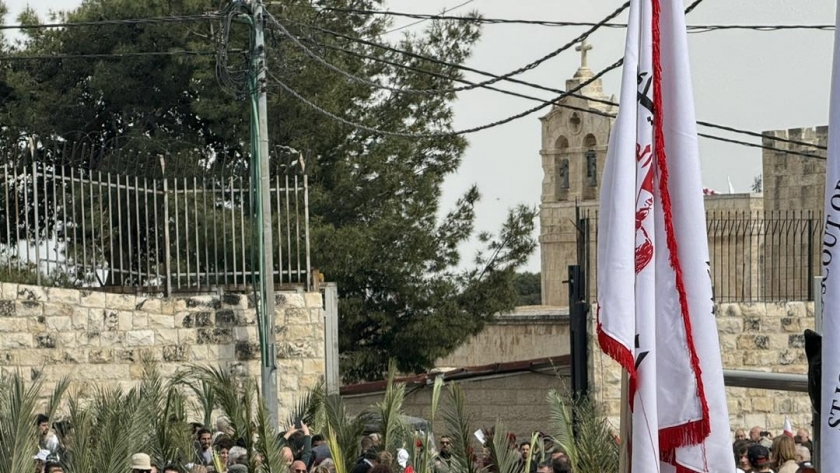 احتفالات المسيحيين بأحد الشعانين في القدس