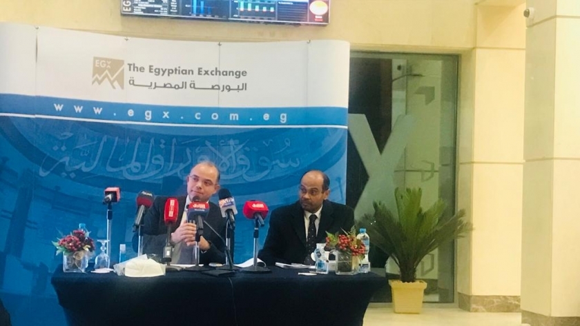 على هامش مؤتمر حصاد البورصة المصرية 2021