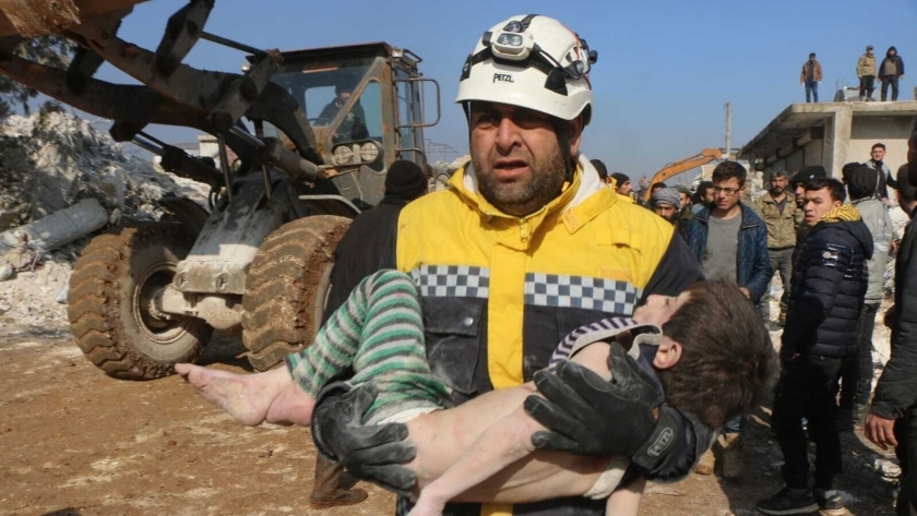 الدفاع المدني السوري- زلزال سوريا