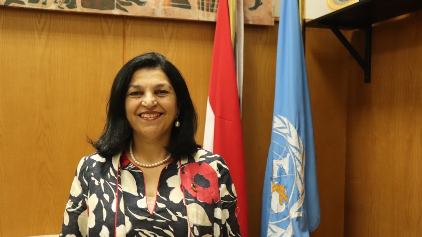 د. نعيمة القصير، ممثل منظمة الصحة العالمية الجديد بمصر