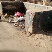 بالصور| "أحواض القمامة" تثير أزمة في الفيوم