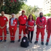 فرق التدخل أثناء الطوارئ التابعة للهلال الأحمر