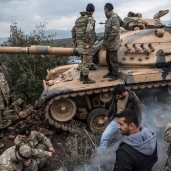 القوات التركية فى منطقة «عفرين»