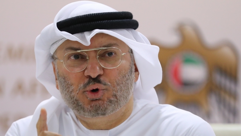  وزير الدولة الإماراتي للشؤون الخارجية، أنور قرقاش