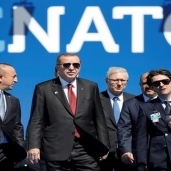 أردوغان أثناء حضوره قمة الناتو في بروكسل
