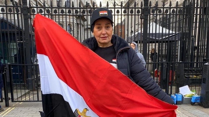 ماجد صقر احد اعضاء الجالية المصرية في بريطانيا