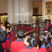 طلاب المدرسة فى رحلة إلى الإمام الشافعى