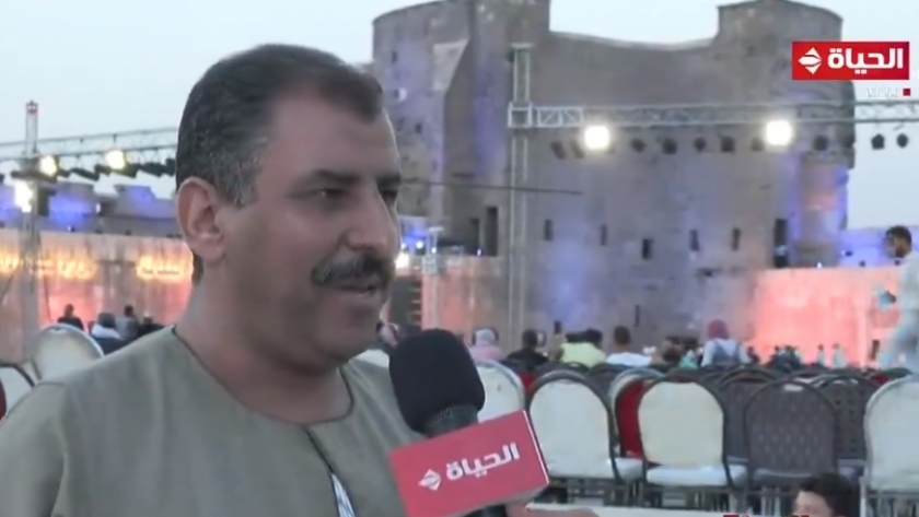 أحد حاضري حفل الشيخ ياسين التهامي بمهرجان القلعة