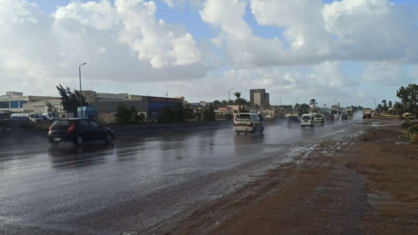 أمطار نوة باقي المكنسة على الإسكندرية