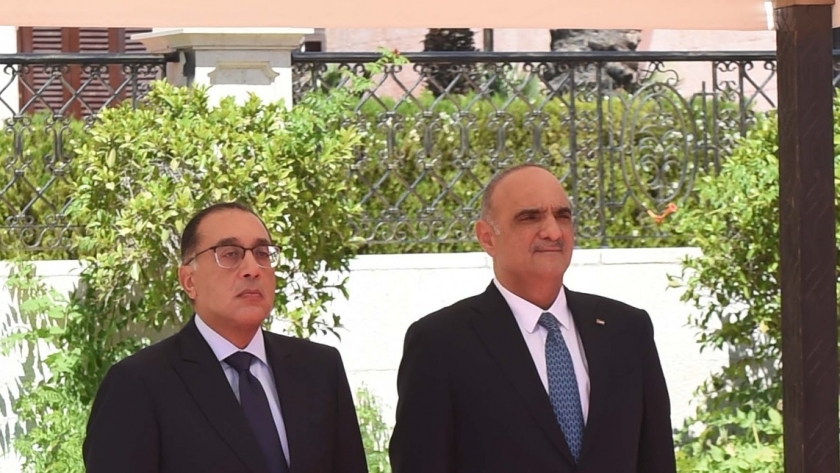 رئيس الوزراء المصري والأردني