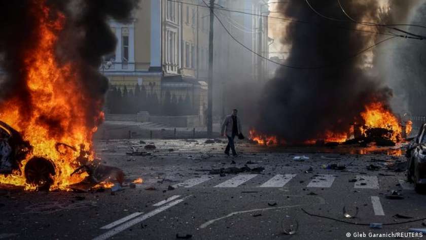 جانب من أحداث الأزمة الروسية الأوكرانية