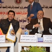اللواء محمود شعراوي وزير التنمية المحلية والدكتور أشرف صبحي وزير الشباب والرياضة