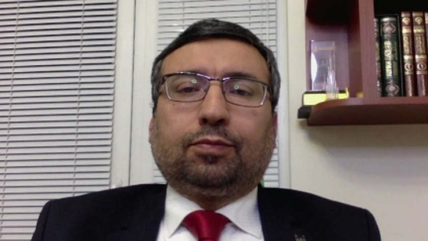 الدكتور عماد أبو الرُب، رئيس المركز الأوكراني، وعضو مجلس القوميات الحكومي الأوكراني