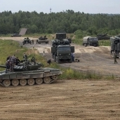 آليات عسكرية تابعة لـ الجيش الروسي