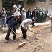 حملة مكبرة لإزالة الإشغالات بمدينة المراغة بسوهاج