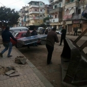 حي غرب بالإسكندرية يشن حملة لإزالة التعديات والاشغالات