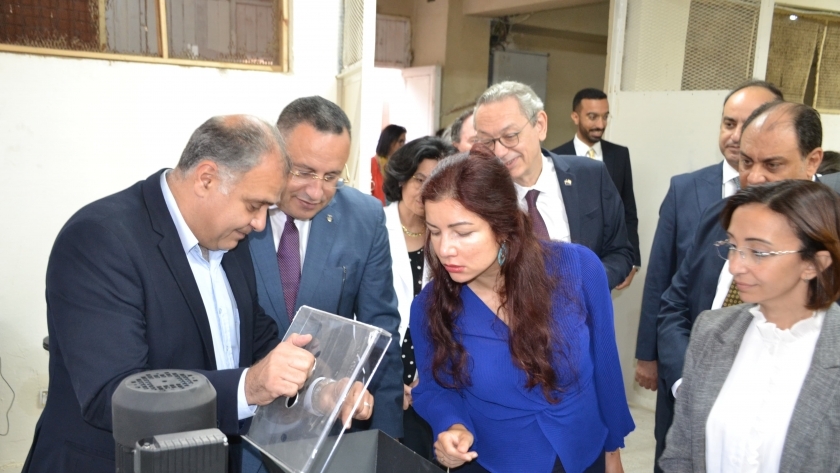 افتتاح معمل تدوير البلاستيك بجامعة الإسكندرية