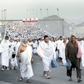حجاج بيت الله الحرام يتوافدون على مكة لأداء فريضة الحج «صورة أرشيفية»