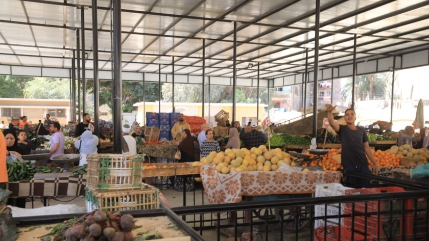 السوق الحضارية في سوهاج