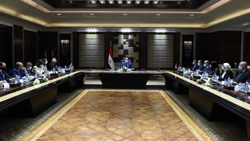 جلسة مباحثات "مصرية – أردنية" برئاسة مدبولي